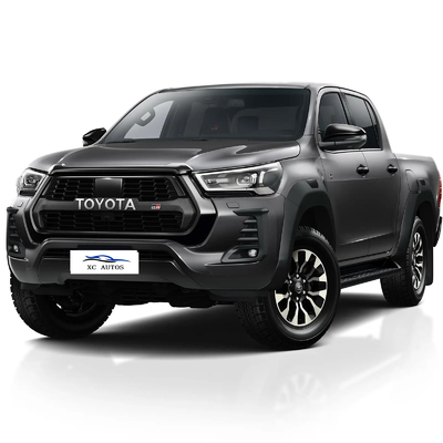 4X4 Pickup Truck Χρησιμοποιούμενη Toyota Hilux με πολυσύνδεση πίσω ανάρτηση και προβολείς LED