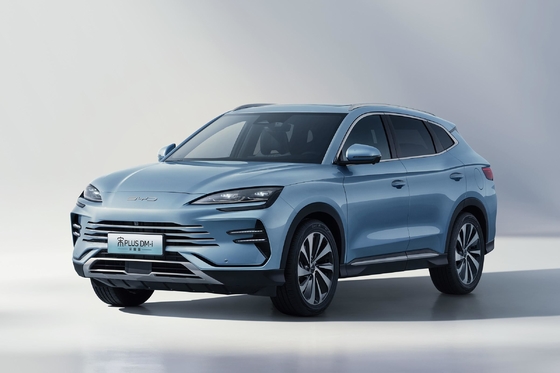 Ηλεκτρικό μπροστινό παράθυρο 2024 BYD Song Plus DM-i Honor Edition 71km Luxury Range 4 Wheel Vehicle
