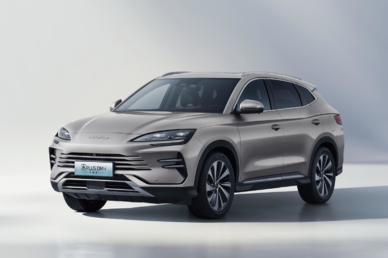 Ηλεκτρικό μπροστινό παράθυρο 2024 BYD Song Plus DM-i Honor Edition 71km Luxury Range 4 Wheel Vehicle