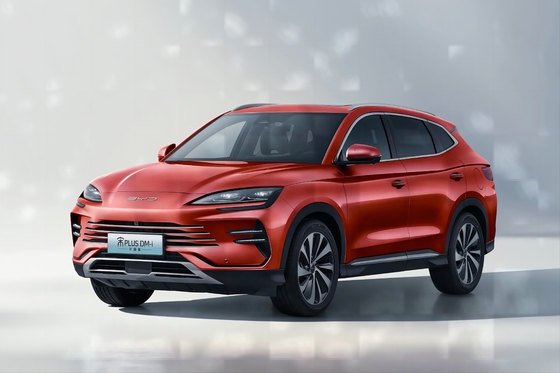 Ηλεκτρικό μπροστινό παράθυρο 2024 BYD Song Plus DM-i Honor Edition 71km Luxury Range 4 Wheel Vehicle