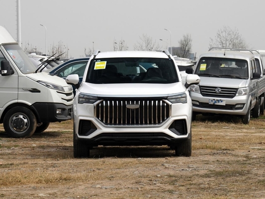 2024 μοντέλο Geely Haoyue L Μεγάλο χώρο Geely Μεσαίου μεγέθους αυτοκίνητο πολυτελή SUV με υφάσματα καθίσματα