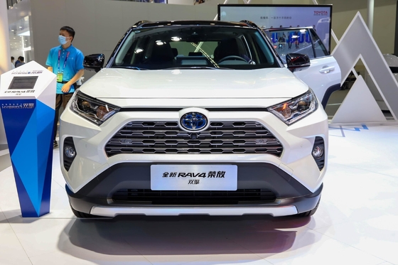Πολυχρωματικό Toyota RAV4 2020 LHD 5 θέσεις Luxury Rongfang Electric Steering System