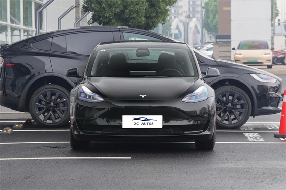 8 μηνών Παλαιό Tesla Model 3 Χρησιμοποιούμενο ηλεκτρικό αυτοκίνητο με μπροστινό 4 πίσω 4 ραντάρ