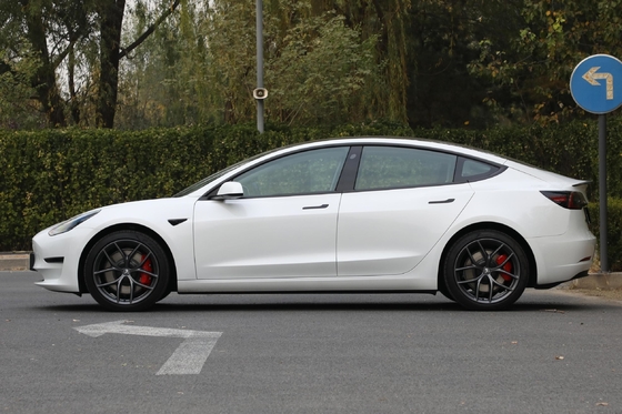 8 μηνών Παλαιό Tesla Model 3 Χρησιμοποιούμενο ηλεκτρικό αυτοκίνητο με μπροστινό 4 πίσω 4 ραντάρ