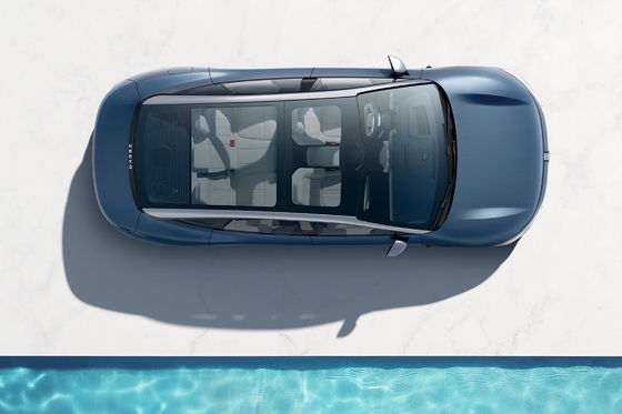 75 KWH Ηλεκτρικό αυτοκίνητο Zeekr 007 RWD Ηλεκτρικό όχημα υψηλής ταχύτητας με μπροστινό 4 πίσω 4 ραντάρ