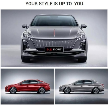 2023 Hongqi E-QM5 Pure Electric 5 θέσεων Μαύρο χρώμα 4 θυρών 5 θέσεων για τη ρωσική αγορά