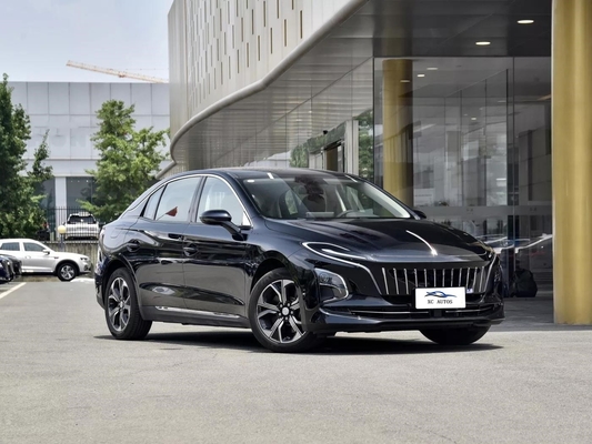 2023 Hongqi E-QM5 Pure Electric 5 θέσεων Μαύρο χρώμα 4 θυρών 5 θέσεων για τη ρωσική αγορά