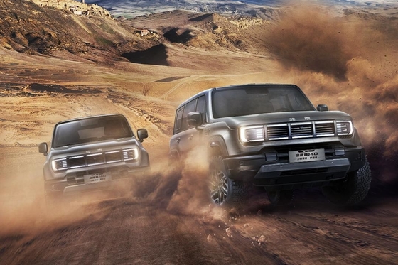 Πεκίνο Bj40 Sunroof Βενζίνη SUV Αυτοκίνητο 2.3t Μεγάλο όχημα Χρησιμοποιημένο αυτοκίνητο