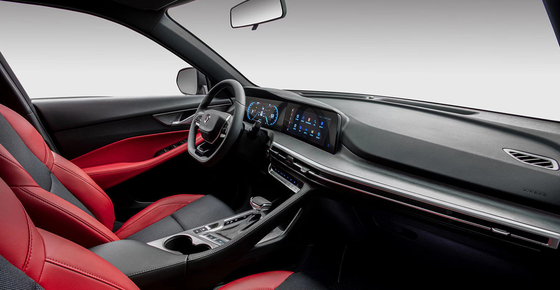 Βενζίνη Changan Cs35 Plus 5 πόρτες 5 θέσεις SUV Αριστερό τιμόνι Αυτο-υπολείμματα για αυτοκίνητα