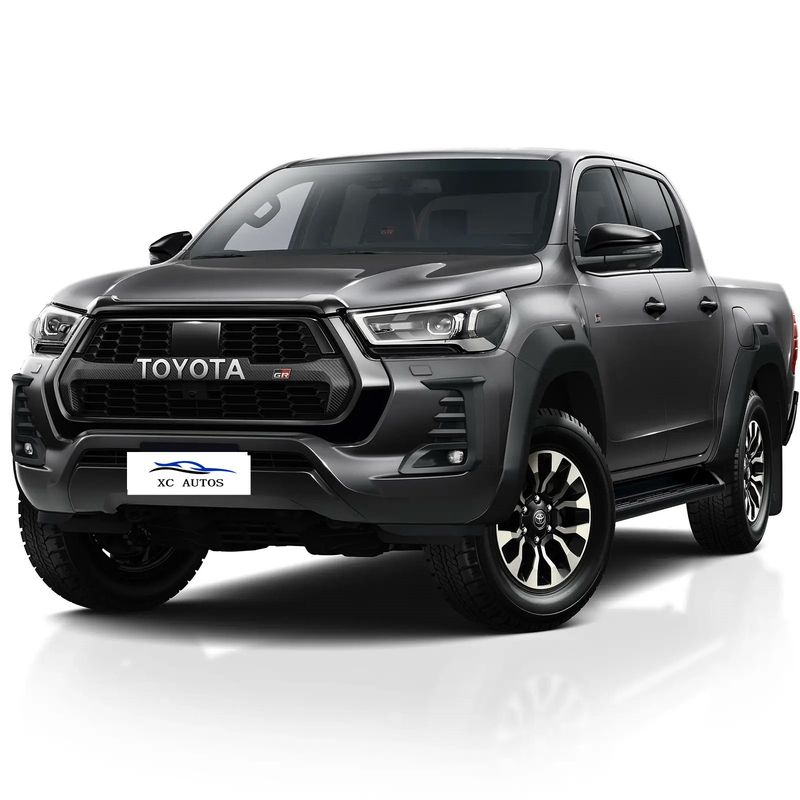 4X4 Pickup Truck Χρησιμοποιούμενη Toyota Hilux με πολυσύνδεση πίσω ανάρτηση και προβολείς LED