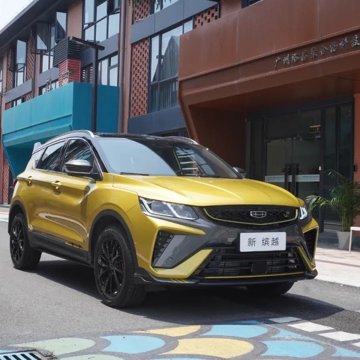 2024 Coolray Geely Cars Αυτοκινητοκίνητο τιμόνι Γροθιά και δερμάτινα καθίσματα για SUV 5 θέσεων