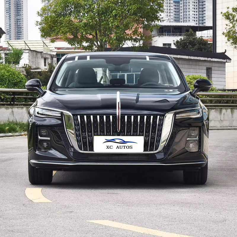 Ηλεκτρικά αυτοκίνητα Hongqi H5 Χρησιμοποιούμενα αυτοκίνητα υψηλής ταχύτητας πολυσύνδεση με μπροστινή ανάρτηση δερμάτινο κάθισμα